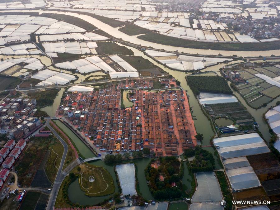 CHINA-FUJIAN-DAIMEI VILLAGE-AERIAL VIEW (CN)