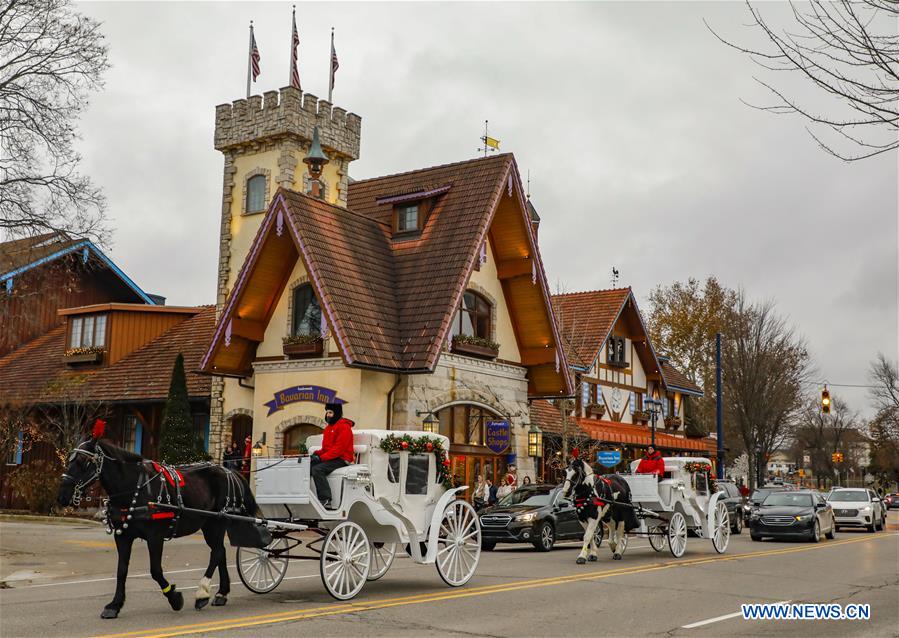 U.S.-MICHIGAN-FRANKENMUTH-BAVARIAN-THEMED TOWN-TOURISM