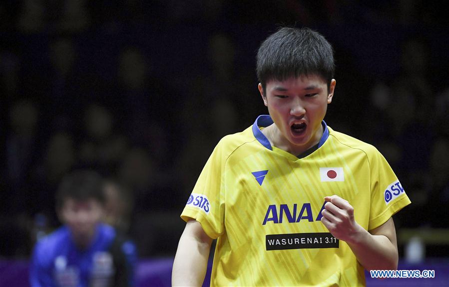 (SP)CHINA-CHENGDU-TABLE TENNIS-ITTF MEN'S WORLD CUP-SEMIFINAL