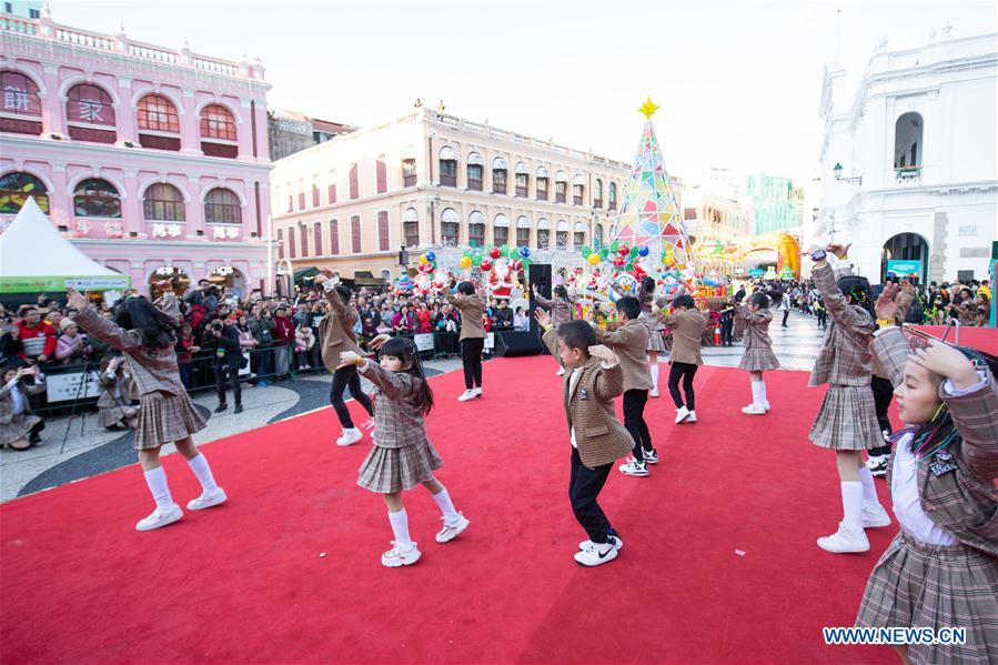 CHINA-MACAO-PARADE-CELEBRATION (CN)