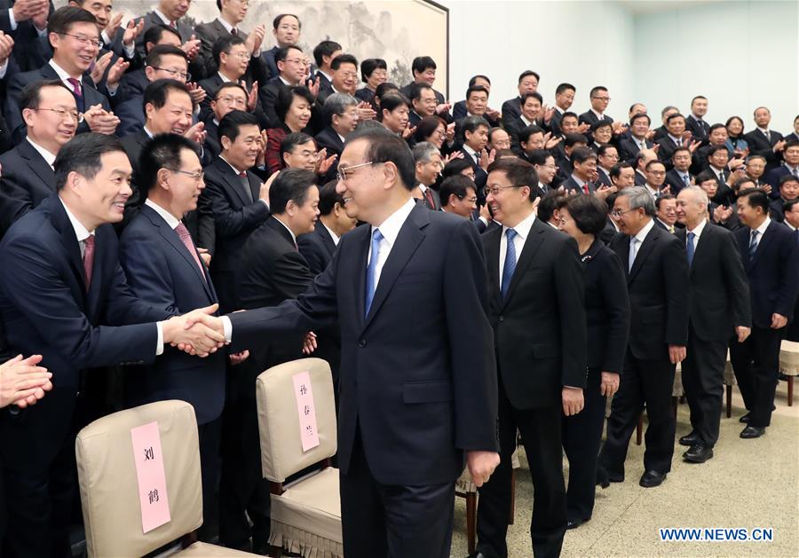 CHINA-BEIJING-LI KEQIANG-GENERAL OFFICE-DELEGATES-MEETING(CN)