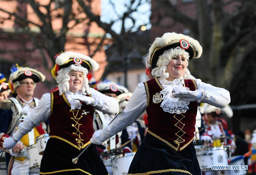 GERMANY-MAINZ-NEW YEAR-PARADE