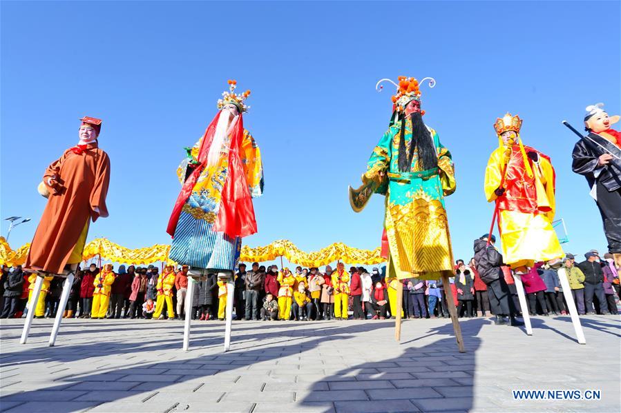 CHINA-GANSU-ZHANGYE-SHEHUO-REHEARSAL (CN)