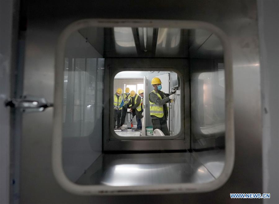 CHINA-HUBEI-WUHAN-LEISHENSHAN HOSPITAL-CONSTRUCTION (CN)