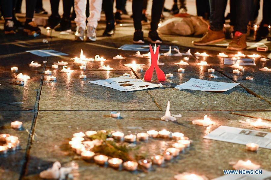 FRANCE-PARIS-CHINESE NATIONAL-POLICE-KILLING-DEMONSTRATION