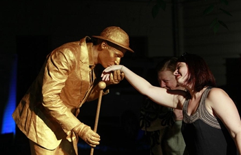 8th International Festival of Living Statues held in Bucharest, Romania