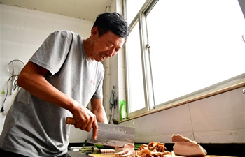 Rural cuisine competition held in Gangpo Village of China's Henan