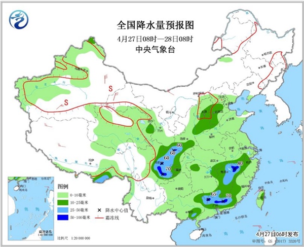 周末雨不休！南北方同迎大范圍降水