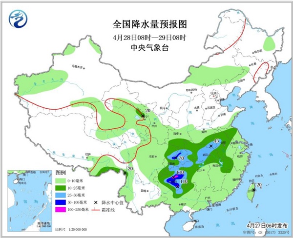 周末雨不休！南北方同迎大范圍降水