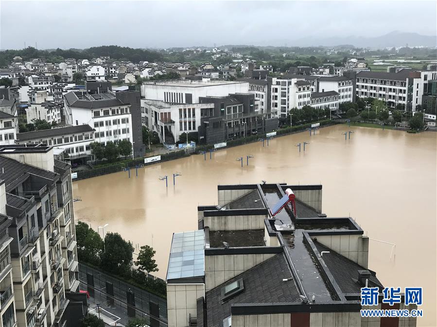 （環(huán)境）（1）安徽歙縣遭遇特大洪澇災害