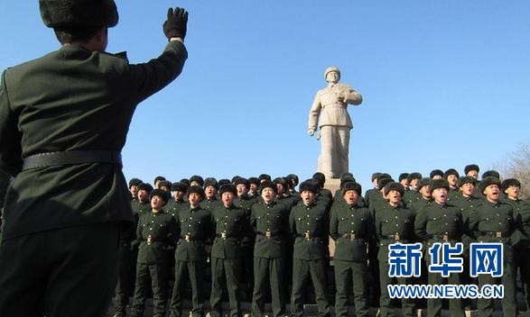 雷鋒生前所在團(tuán)傳承傳播雷鋒精神記事