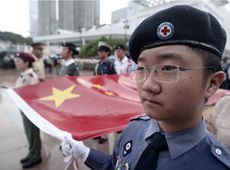 香港舉行活動紀念抗戰(zhàn)勝利70周年