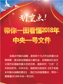 劃重點(diǎn)！帶你一圖看懂2018年中央一號(hào)文件