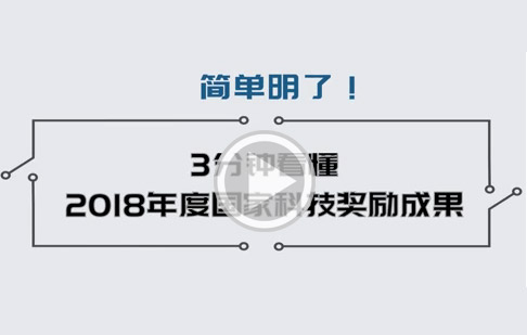 3分鐘看懂2018年度國家科技獎勵成果