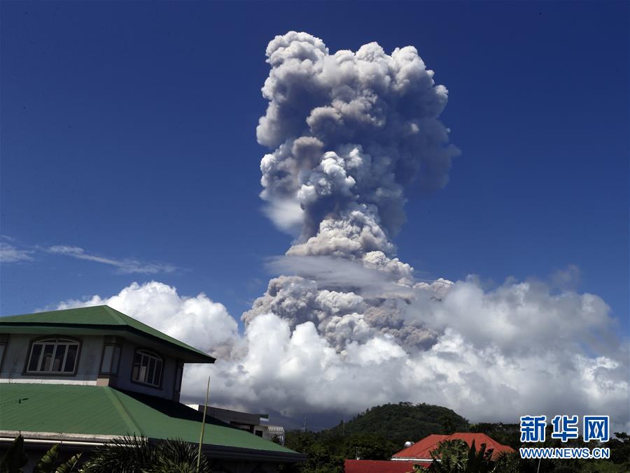 （國際）（1）菲律賓馬榮火山噴發(fā)危險(xiǎn)上升　