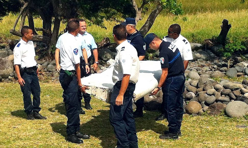 法屬留尼汪島現(xiàn)飛機(jī)殘骸 專家：不排除來自MH370